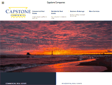 Tablet Screenshot of capstonecompanies.net